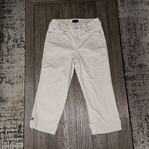 NYDJ Lyris stone beige crop pants